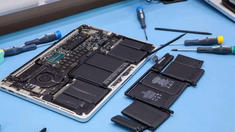Remplacement batterie d'un Macbook